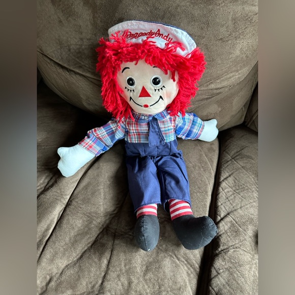 Vintage Raggedy Ann and Andy Dolls - Picture 2 of 9